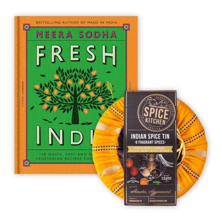 'fresh India' &amp; Sari Wrapped Indian Spice Tin