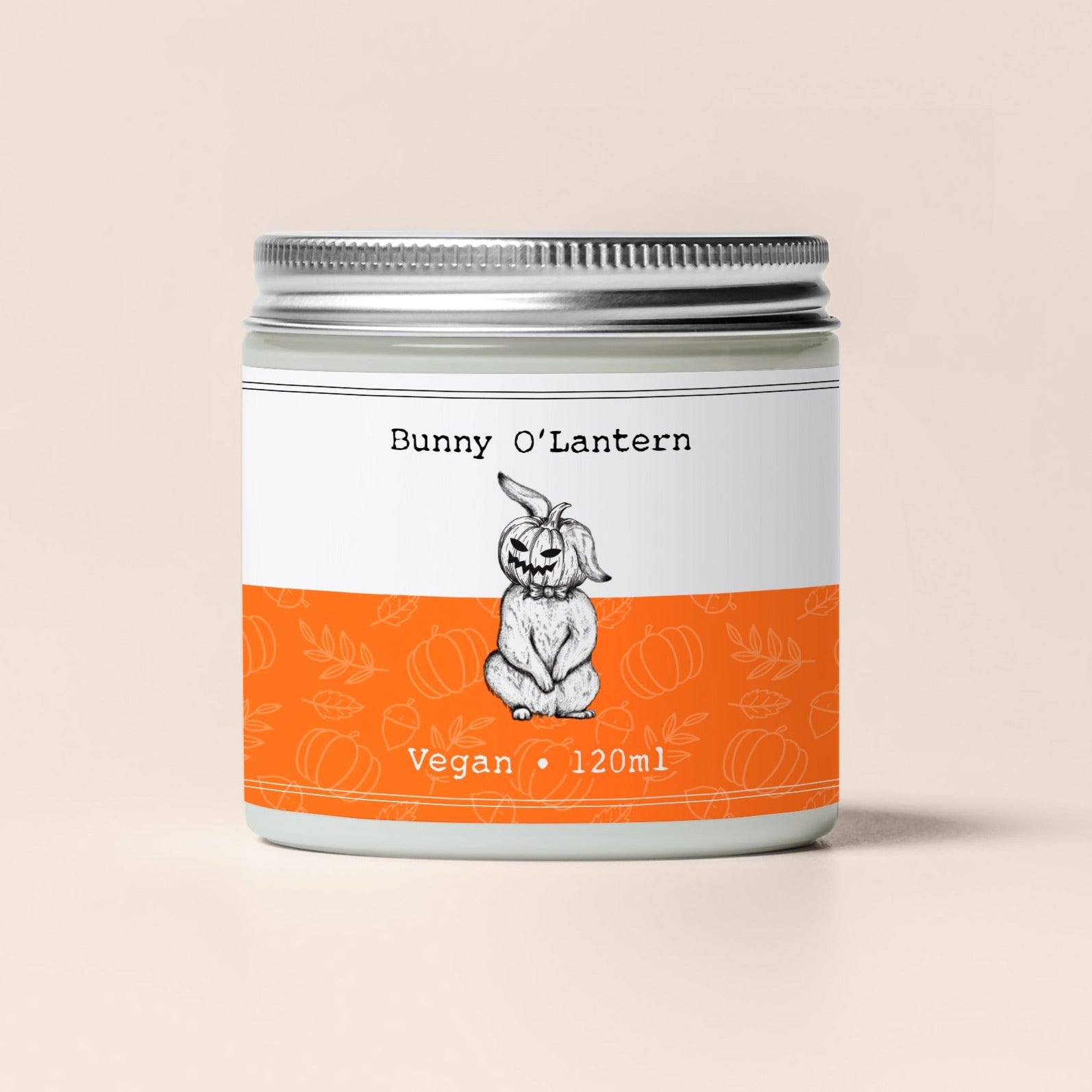 Bunny O'lantern - Halloween Candle