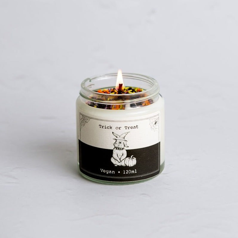 Trick Or Treat - Halloween Candle