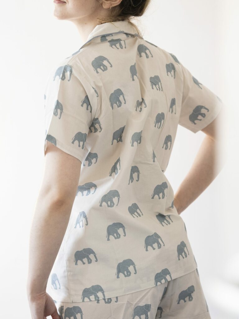 Organic Cotton - Elephant Pyjamas