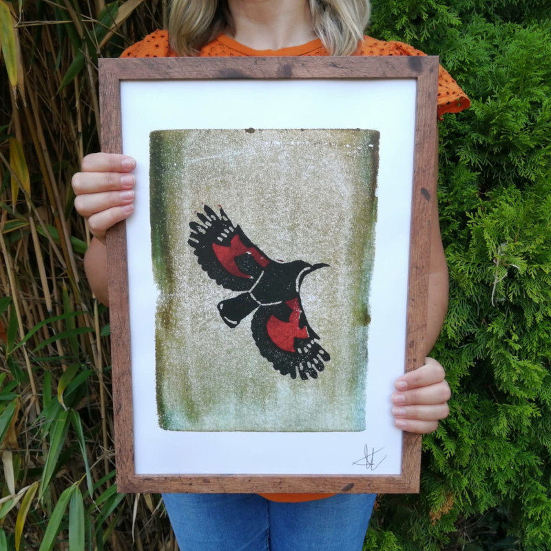 Wallcreeper Bird Recycup Print