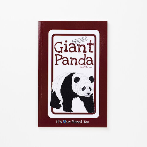 Fact-filled Giant Panda Notebook