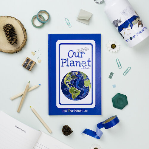 Fact-filled Our Planet Notebook