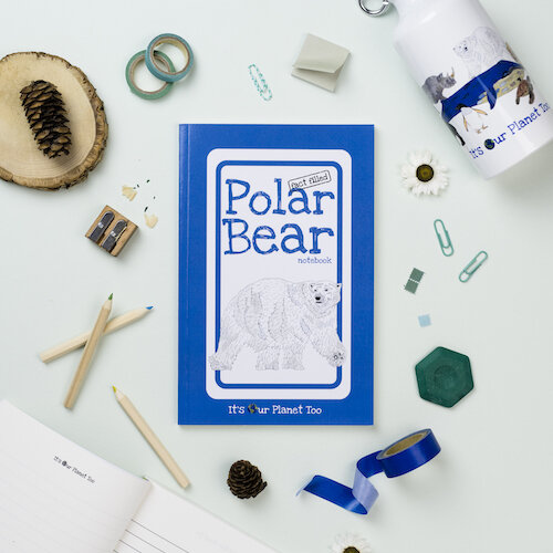 Fact-filled Polar Bear Notebook