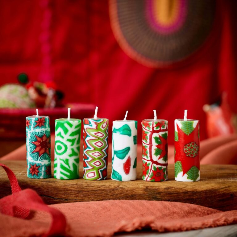 Christmas Mini Dinner Candle Sets