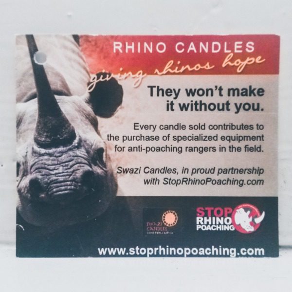 Rhino Candle
