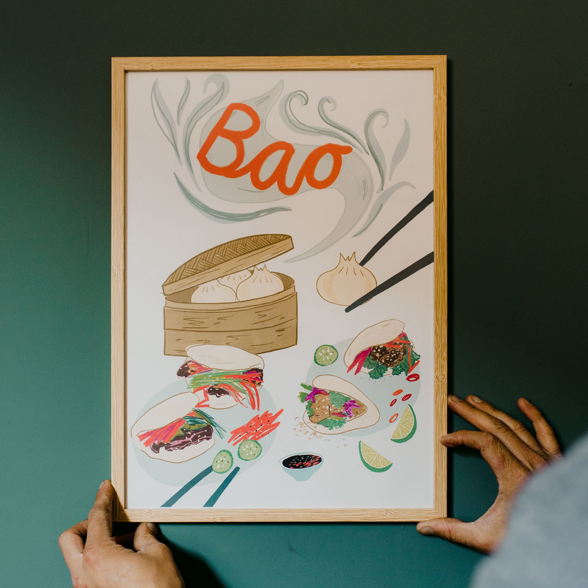 Bao Art Print - Bao, A4