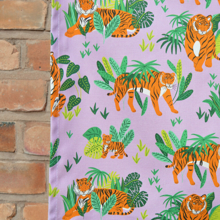 Jungle Tigers Organic Cotton Tea Towel