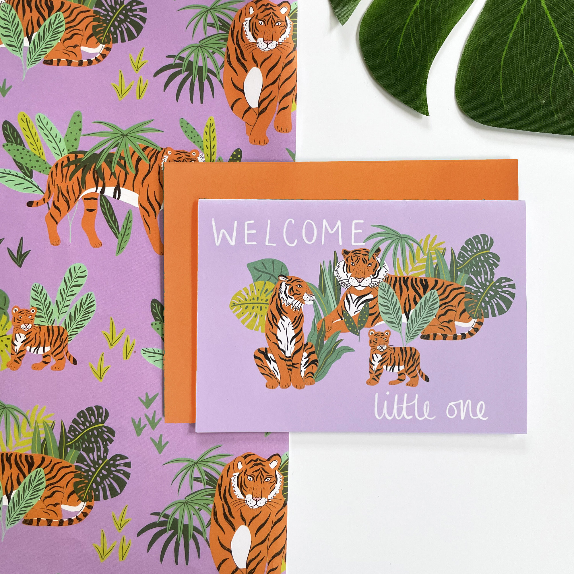 Jungle Tigers Wrapping Paper