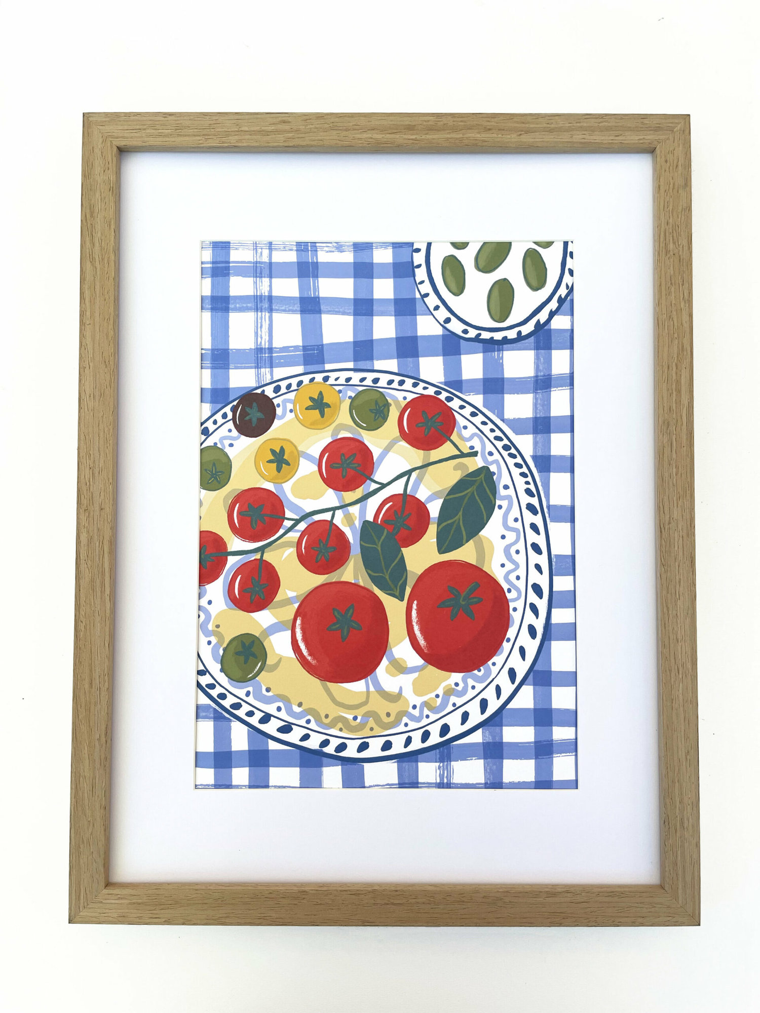 Mediterranean Tomatoes Art Print