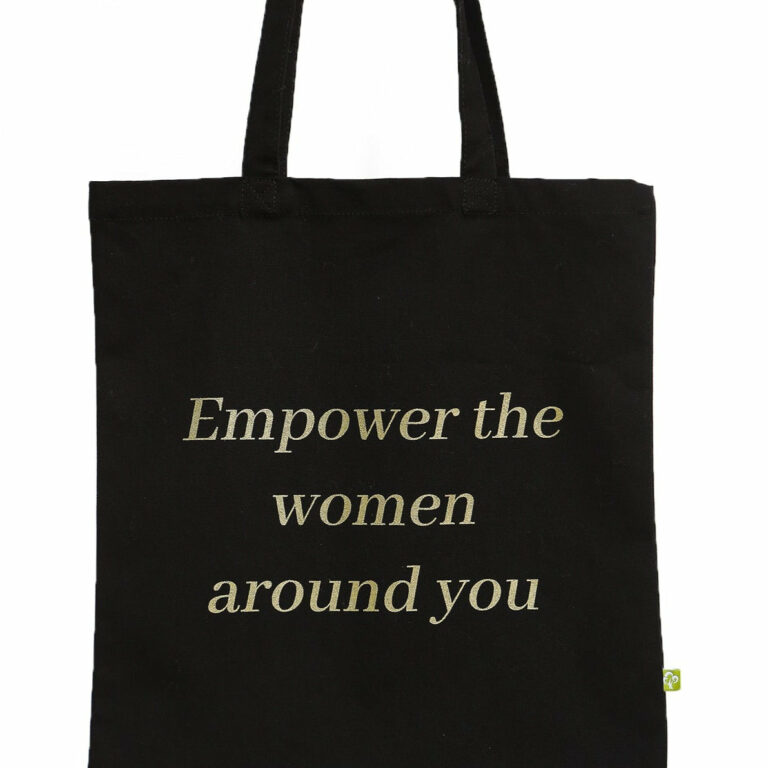 Lovewell 'empower The Women Around You 'tote Bag - Black