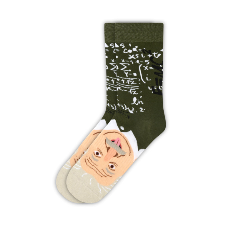 Albert Einstein Sock