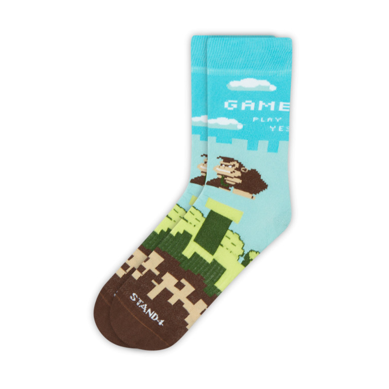 Game Over Pixel Sock