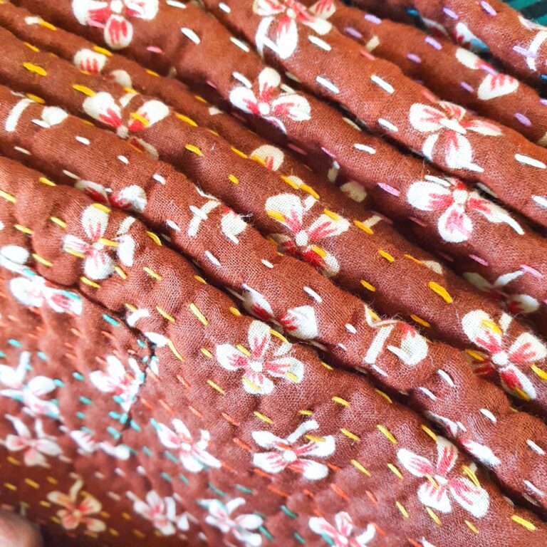 Cotton Sari Cushion Cover
