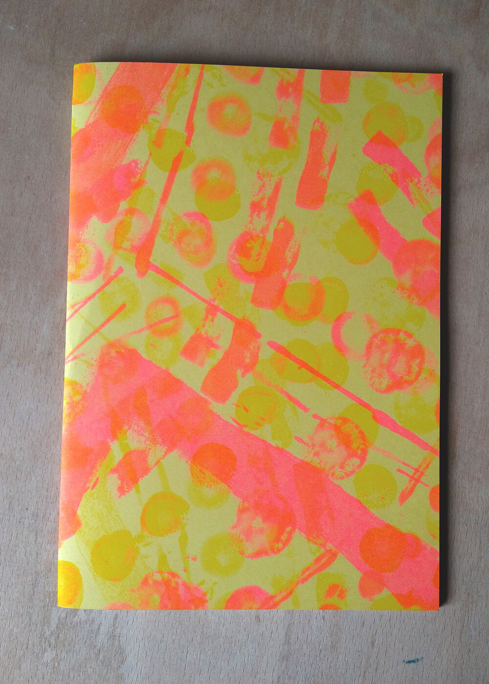Riso Printed A5 Notebook, Design by Shruti