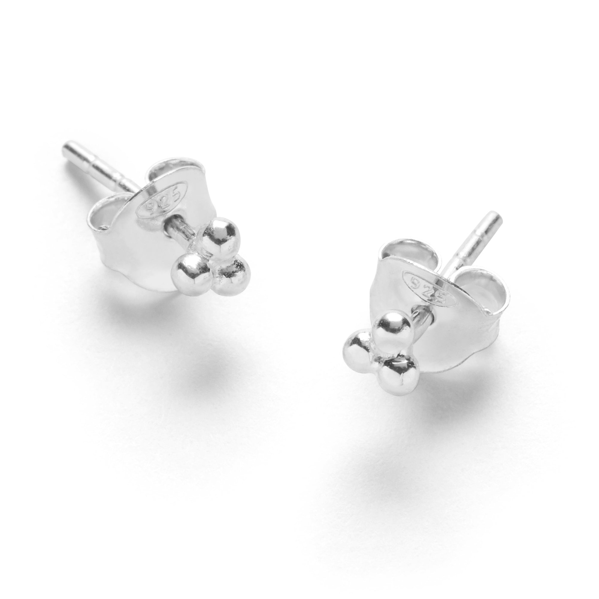 Triad Earrings - Silver