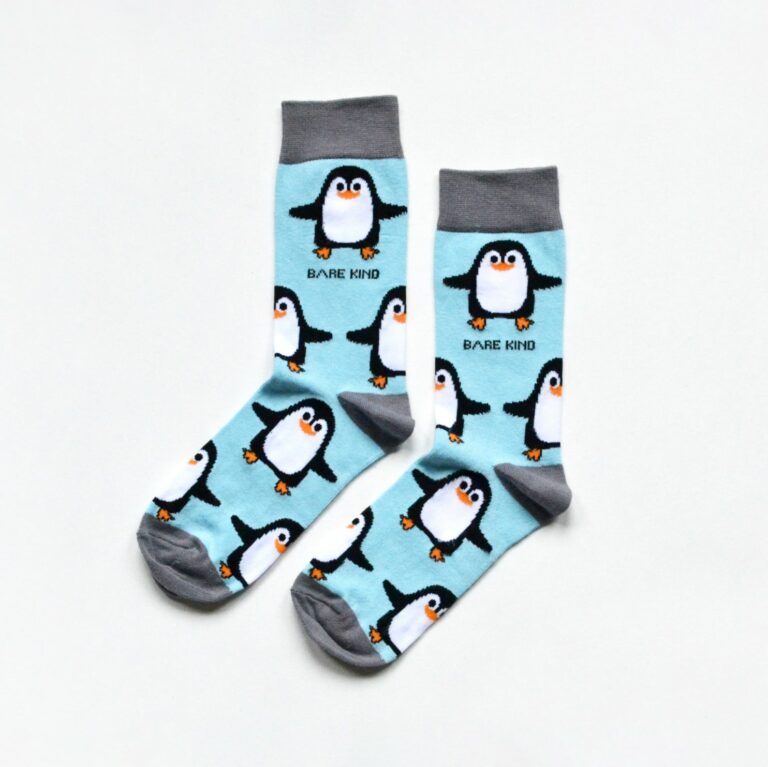 Save The Penguins Bamboo Socks