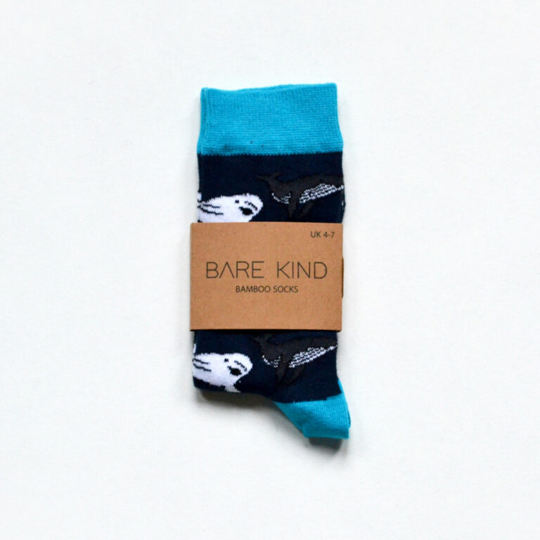 Save The Whales Bamboo Socks
