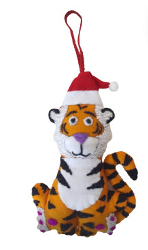 Tiger Christmas Decoration