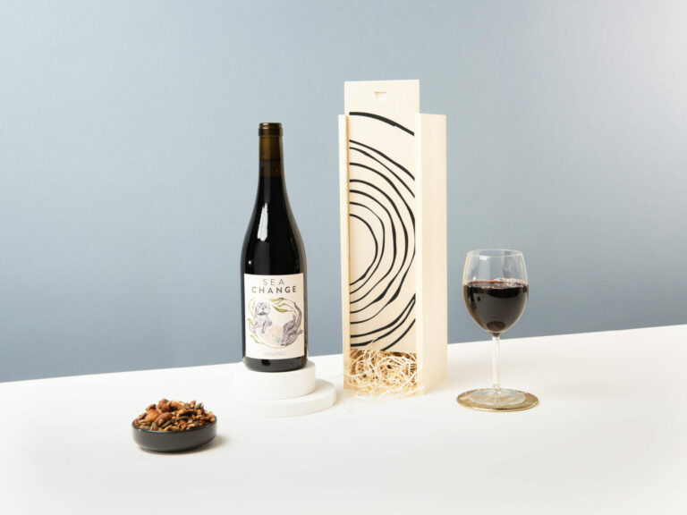 The Premium Organic Red Wine Gift with Wooden Gift Box
