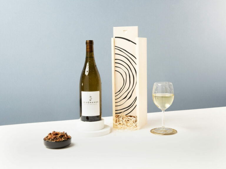 The Premium White Wine Gift with Wooden Gift Box