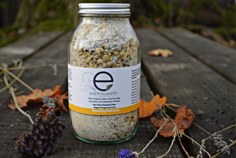 Restoring Bath Soak With Chamomile Flowers And Organic Oats 500g