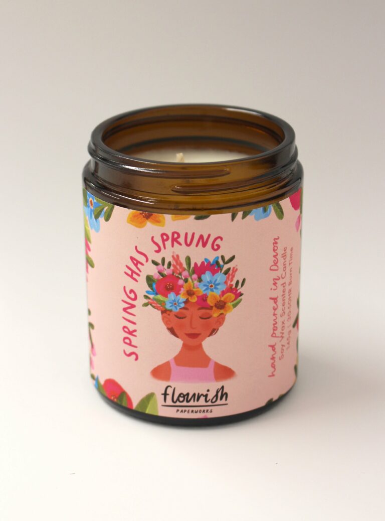 In Bloom Soy Wax Candle