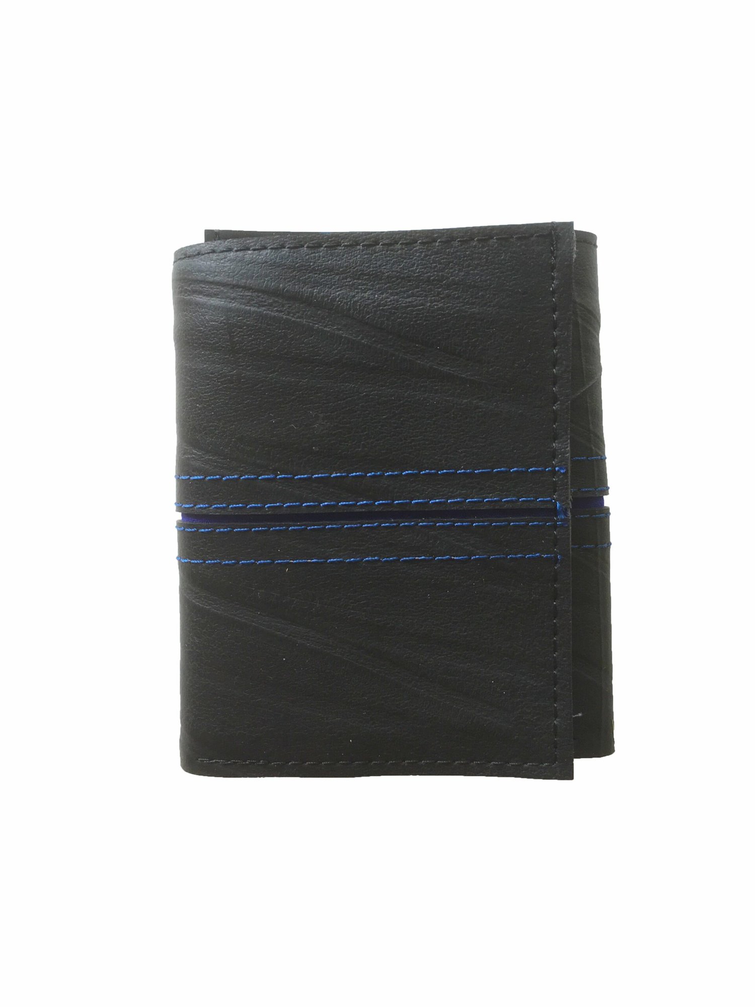 Upcycled Tyre Wallet-Bifold - Blue