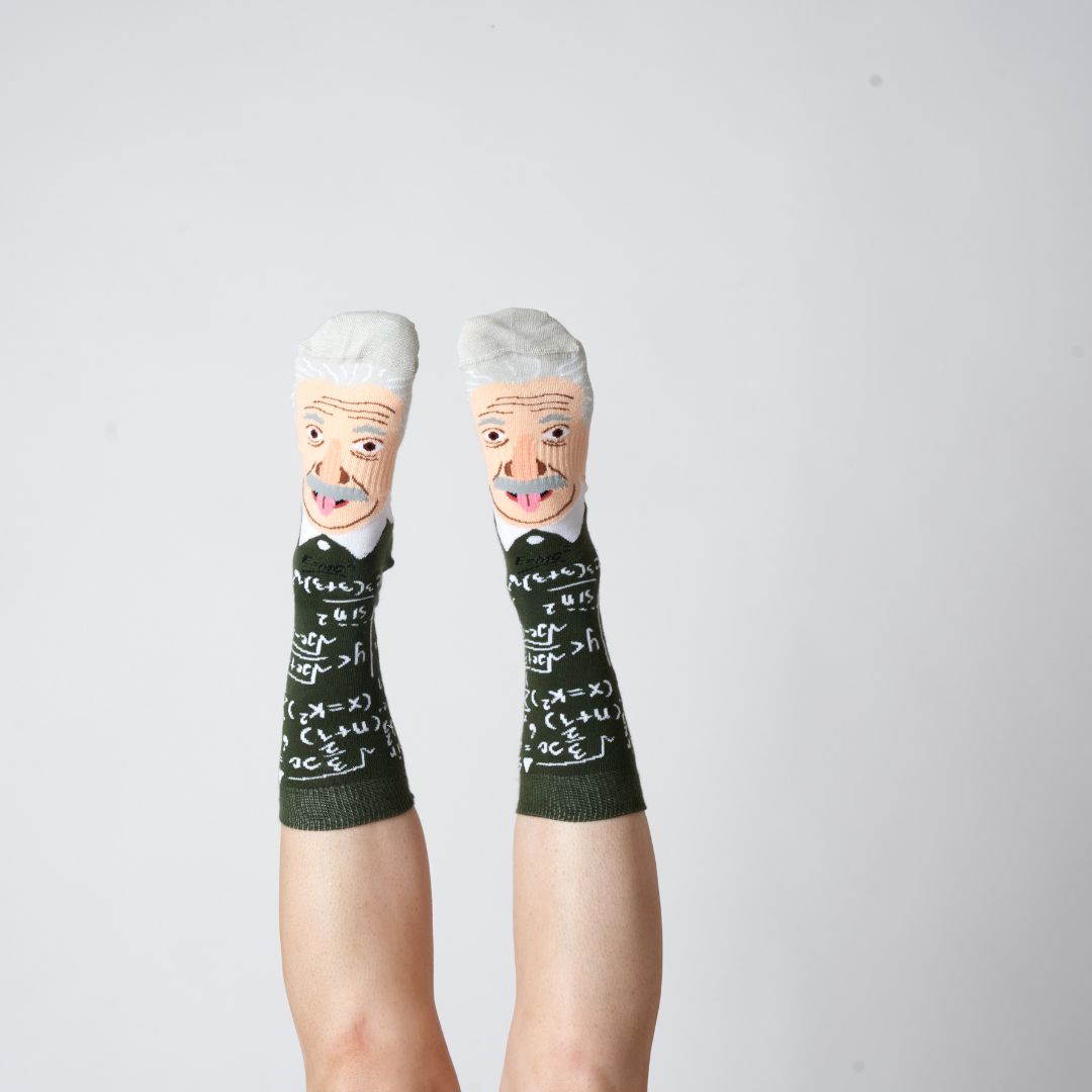 Albert Einstein Sock