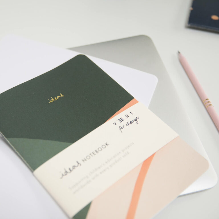 Recycled and Sustainable A5 Notebook – Ideas Green