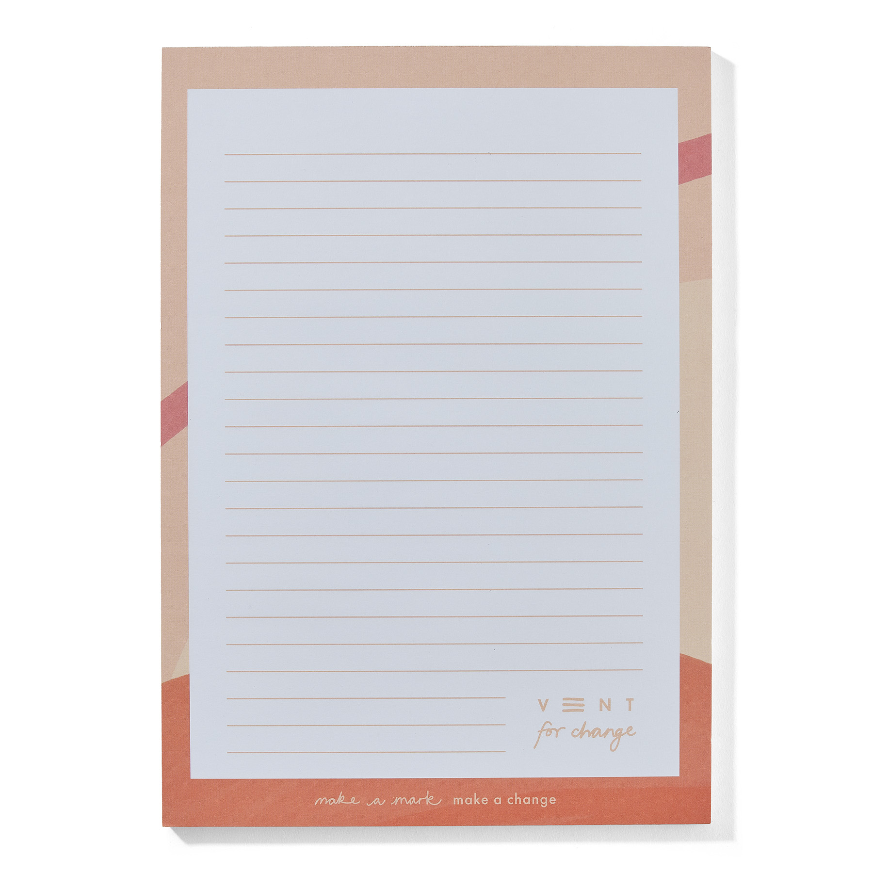 Recycled Paper A5 Notepad – Ideas Pink