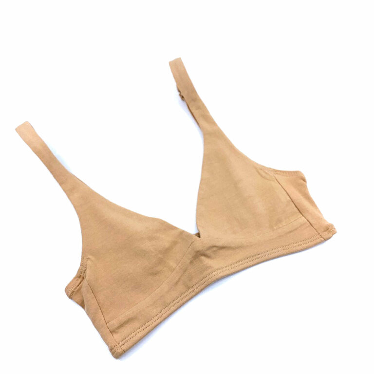 Sustainable Cotton Underwear Chestnut mid Nude Low Rise Bikini Style Organic  Cotton 
