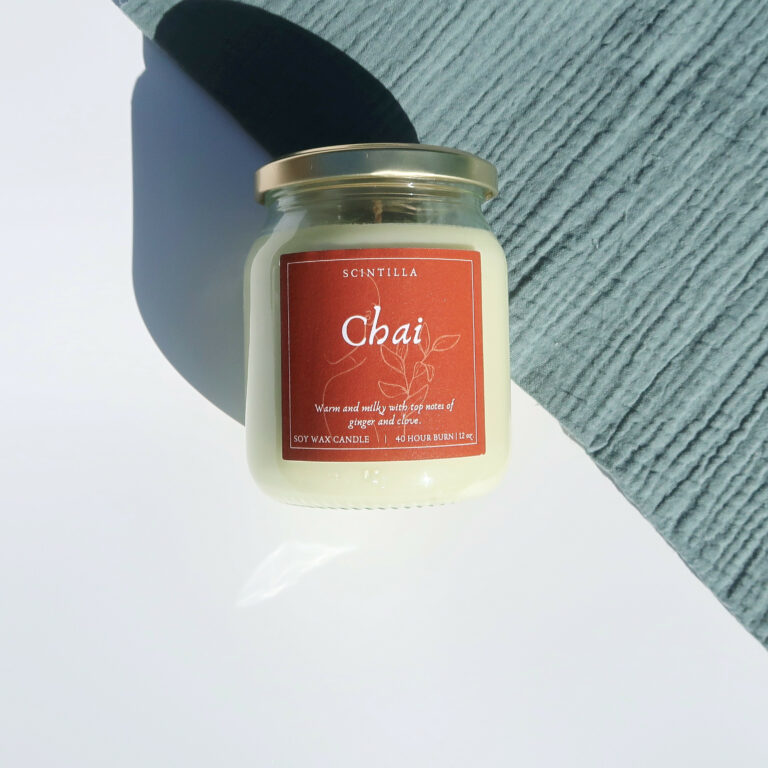 Natural Candle: Chai