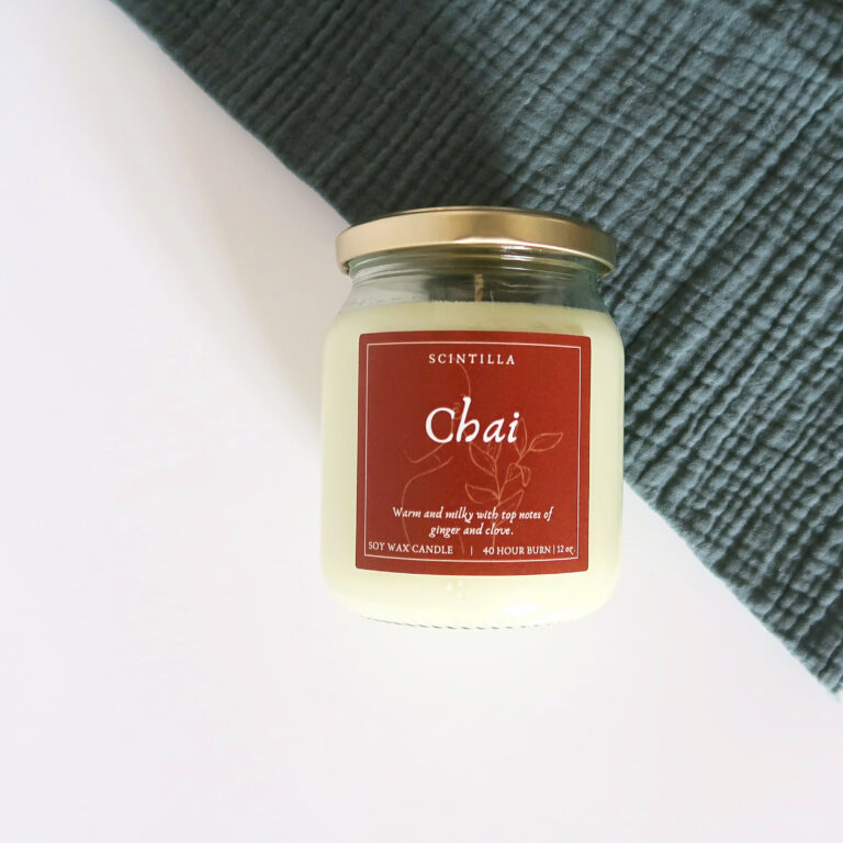 Natural Candle: Chai