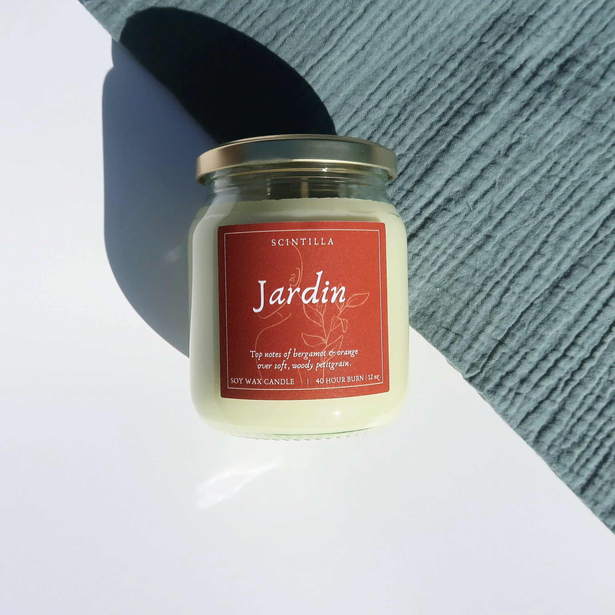 Natural Candle: Jardin