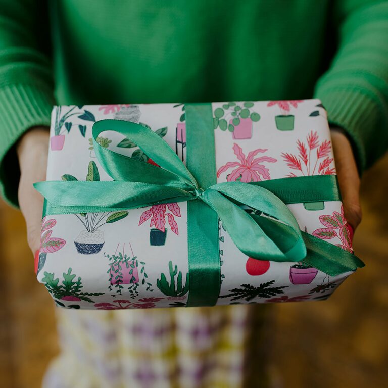 Houseplants Wrapping Paper