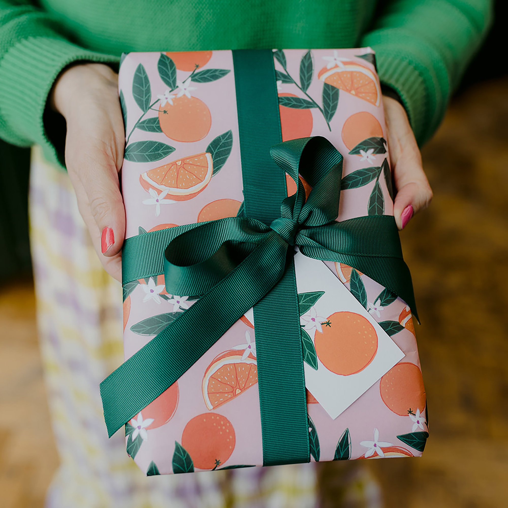 Sevilla Oranges Wrapping Paper
