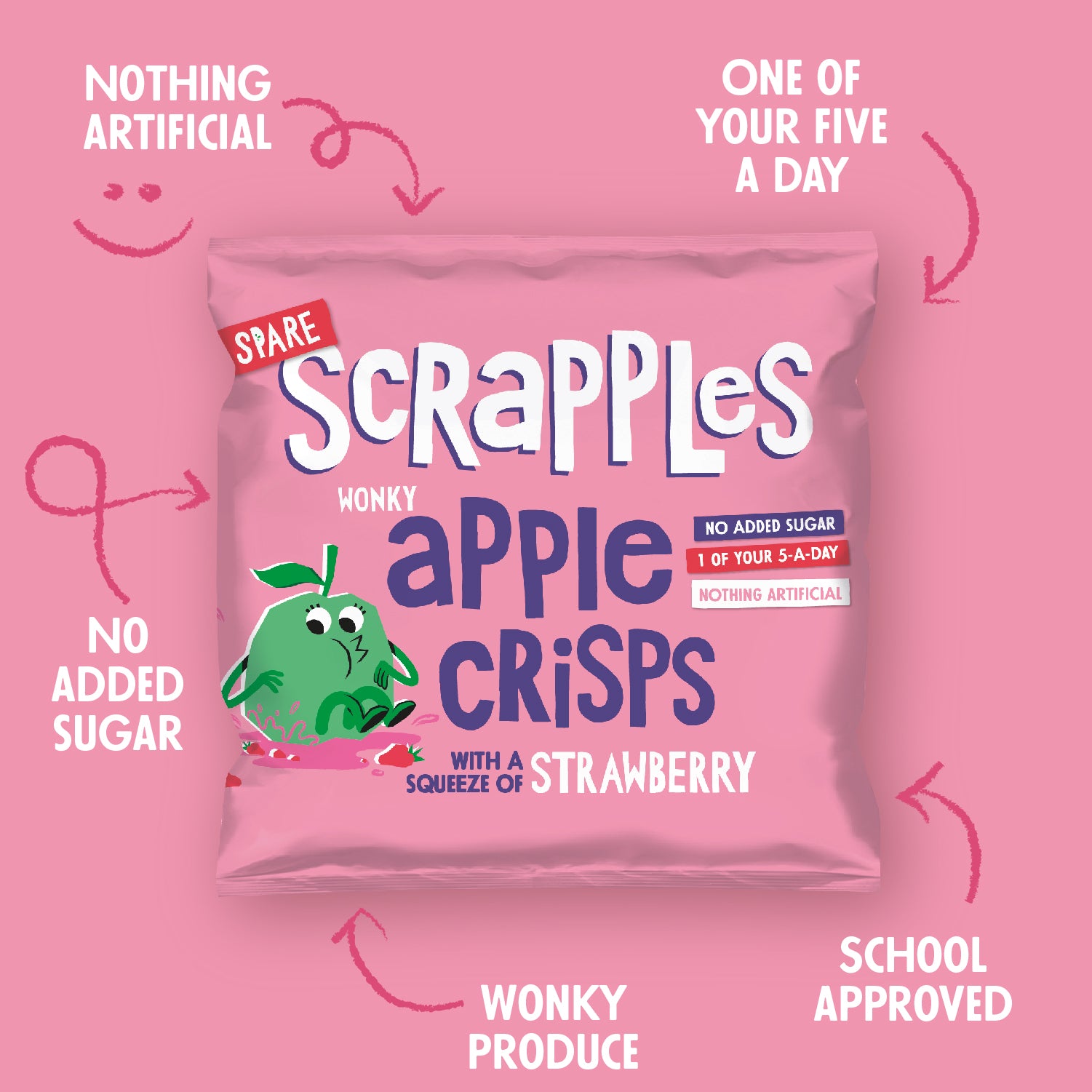 Scrapples - Apple &amp; Strawberry - Value Box