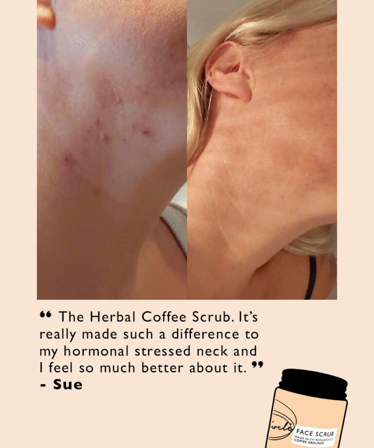 Coffee Face Scrub – Herbal Blend For Acne
