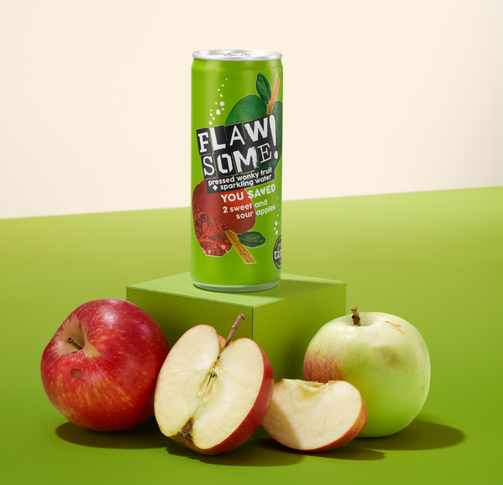 Sweet & Sour Apple lightly sparkling juice drink