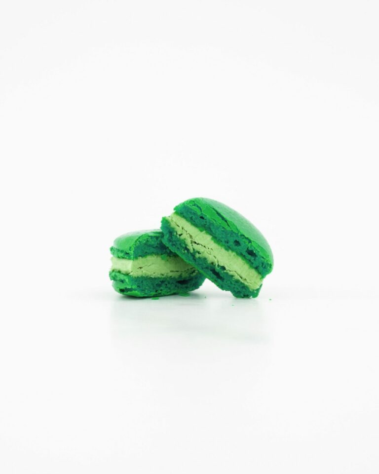 Green Macaroons Spiced Apple