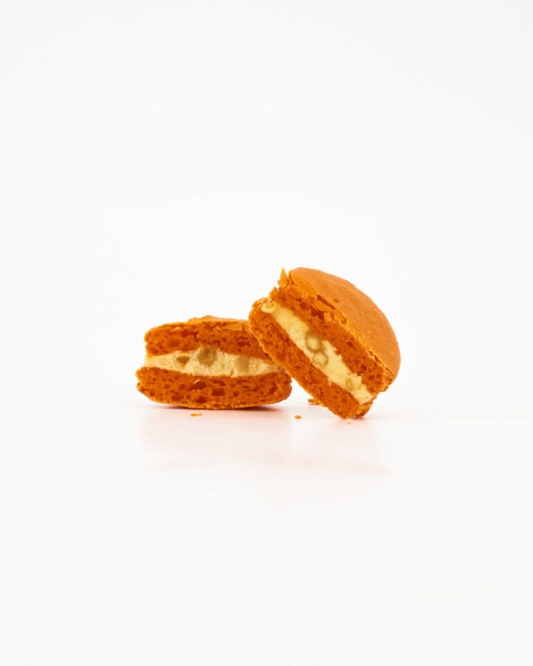 Orange Macaroons Peanut