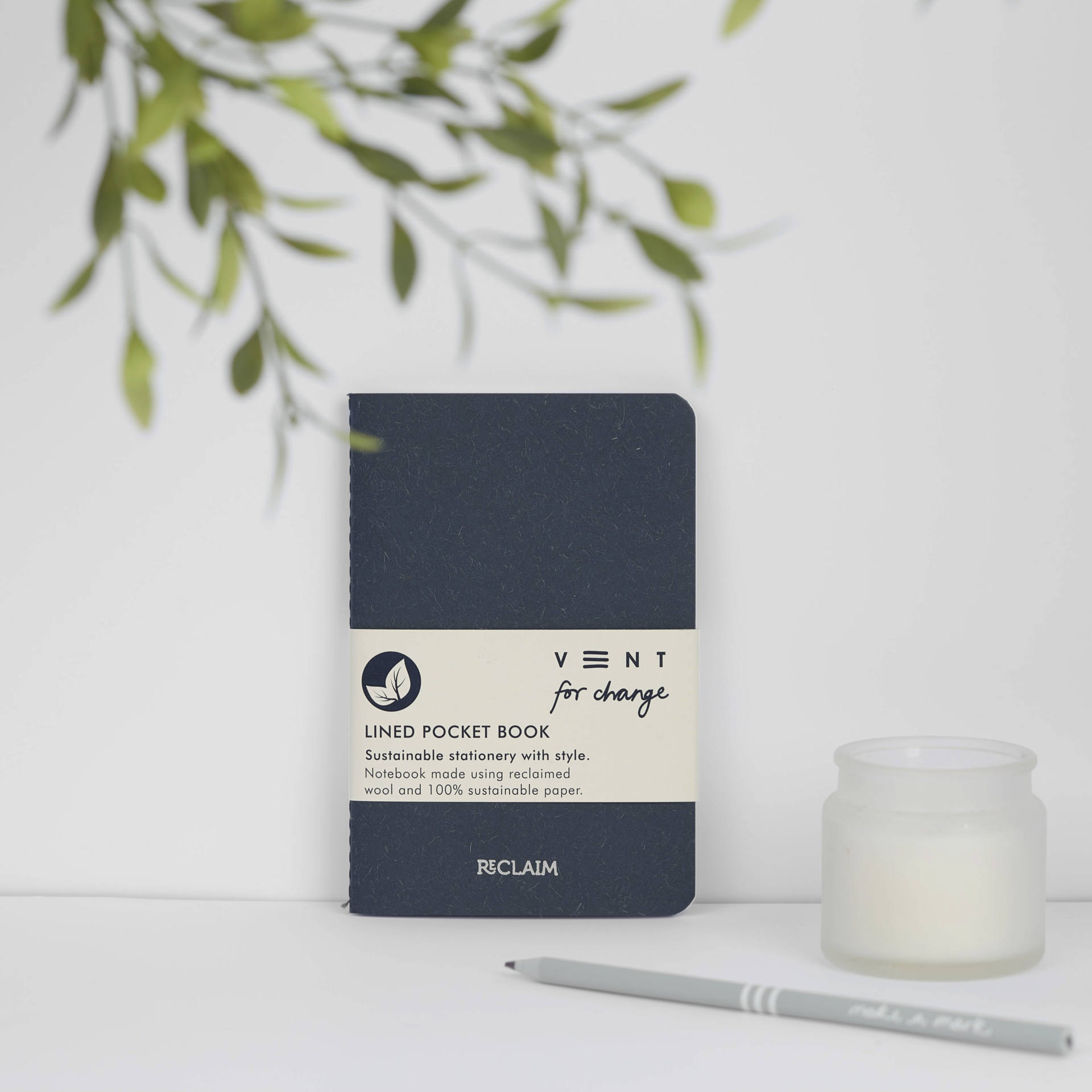 Reclaim A6 Pocket Notebook - Blue Wool