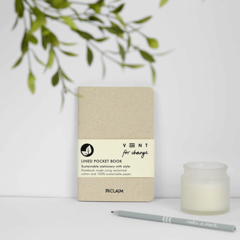 Reclaim A6 Pocket Notebook - Pearl Cotton
