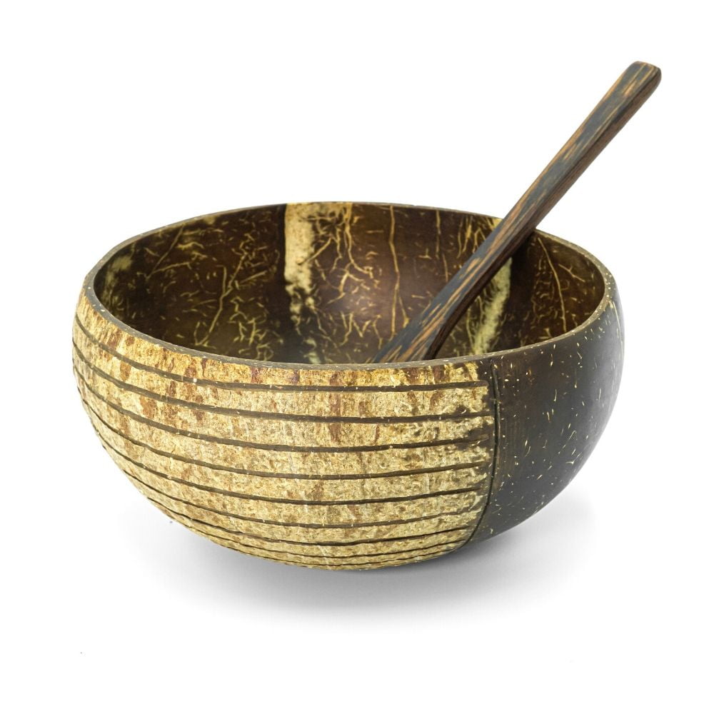 Coconut Bowls - striped