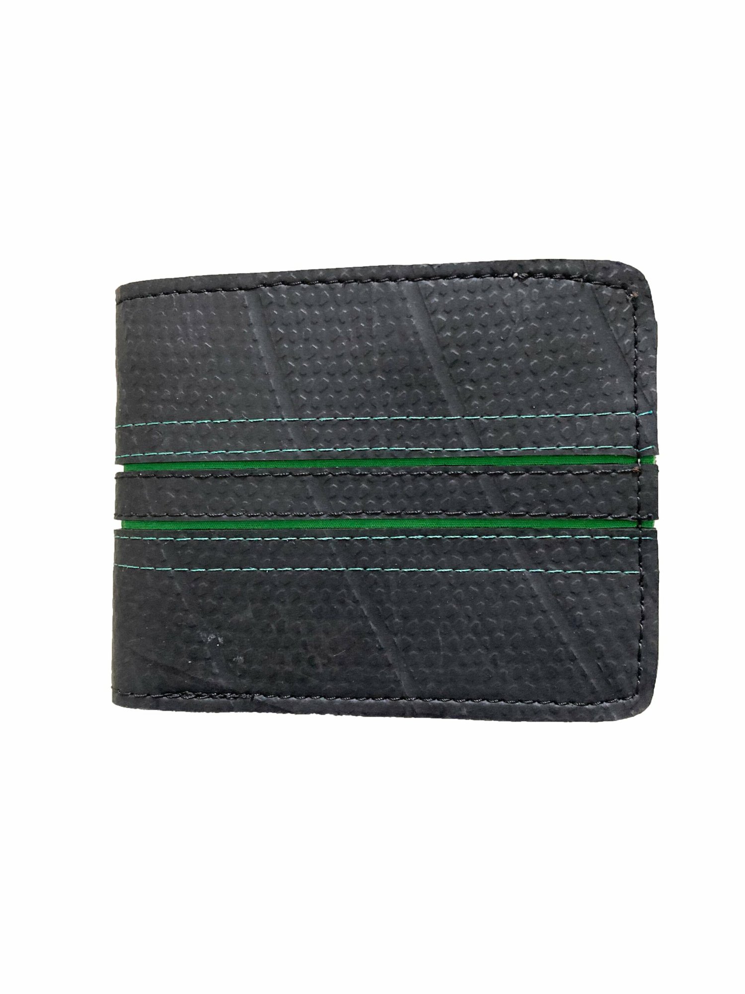 Upcycled Tyre Men's Wallet - Green