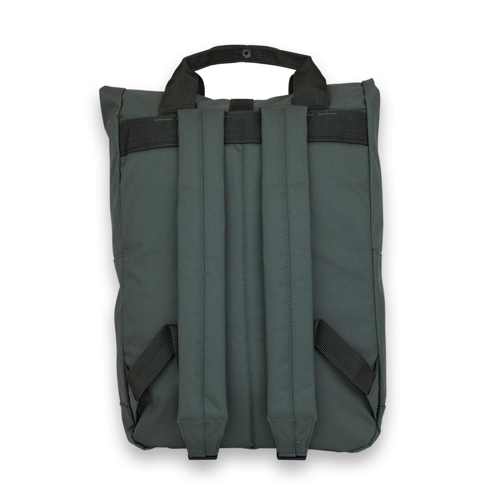 Olive Green Roll-top Backpack