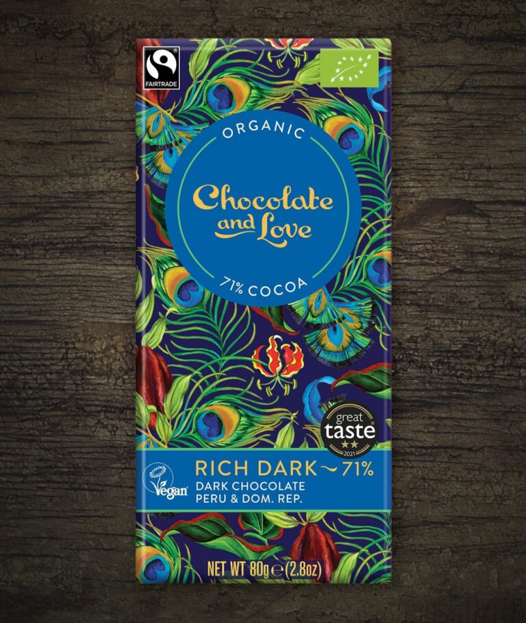 Rich Dark 71% - Dark Chocolate Peru &amp; Dominican Republic