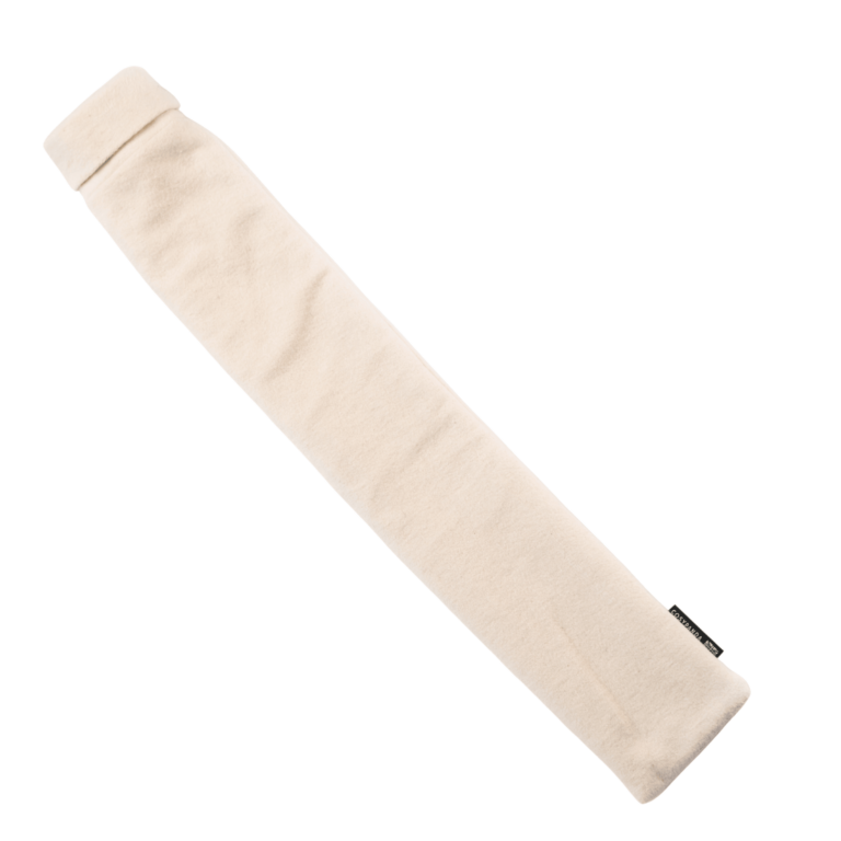 Long Bamboo Cover And 2 Litre Natural Rubber Hot Water Bottle
