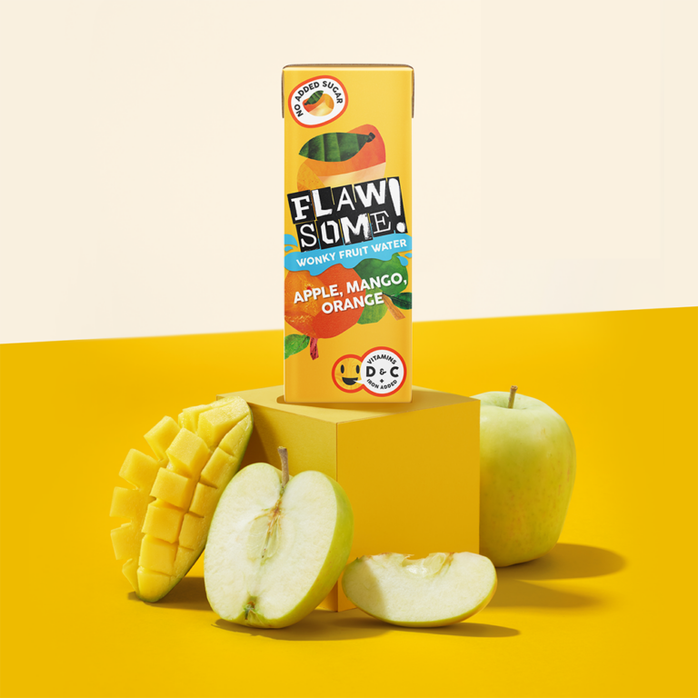 Apple, Mango & Orange Wonky Fruit Water - Case Of 27 Cartons